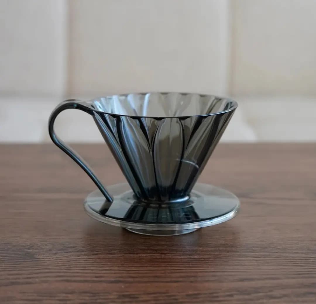 Cafec Flower Dripper Cup4 - Black — görsel 4