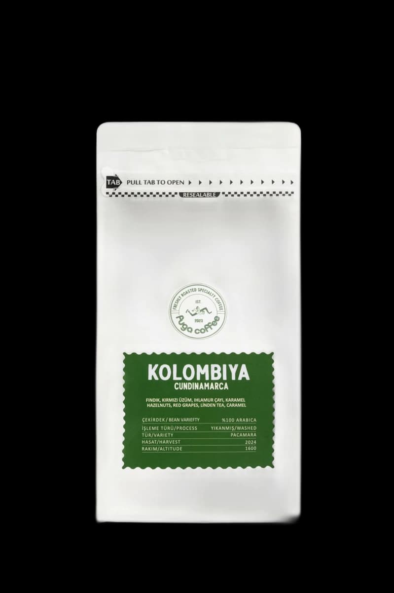 Colombia Cundinamarca — Fuga Coffee 250g paket kahve