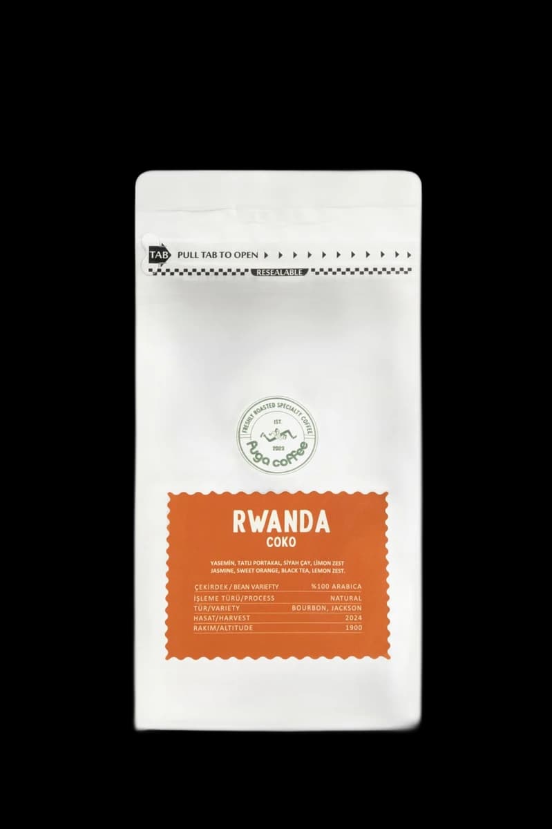 Rwanda Coko — Fuga Coffee 250g paket kahve