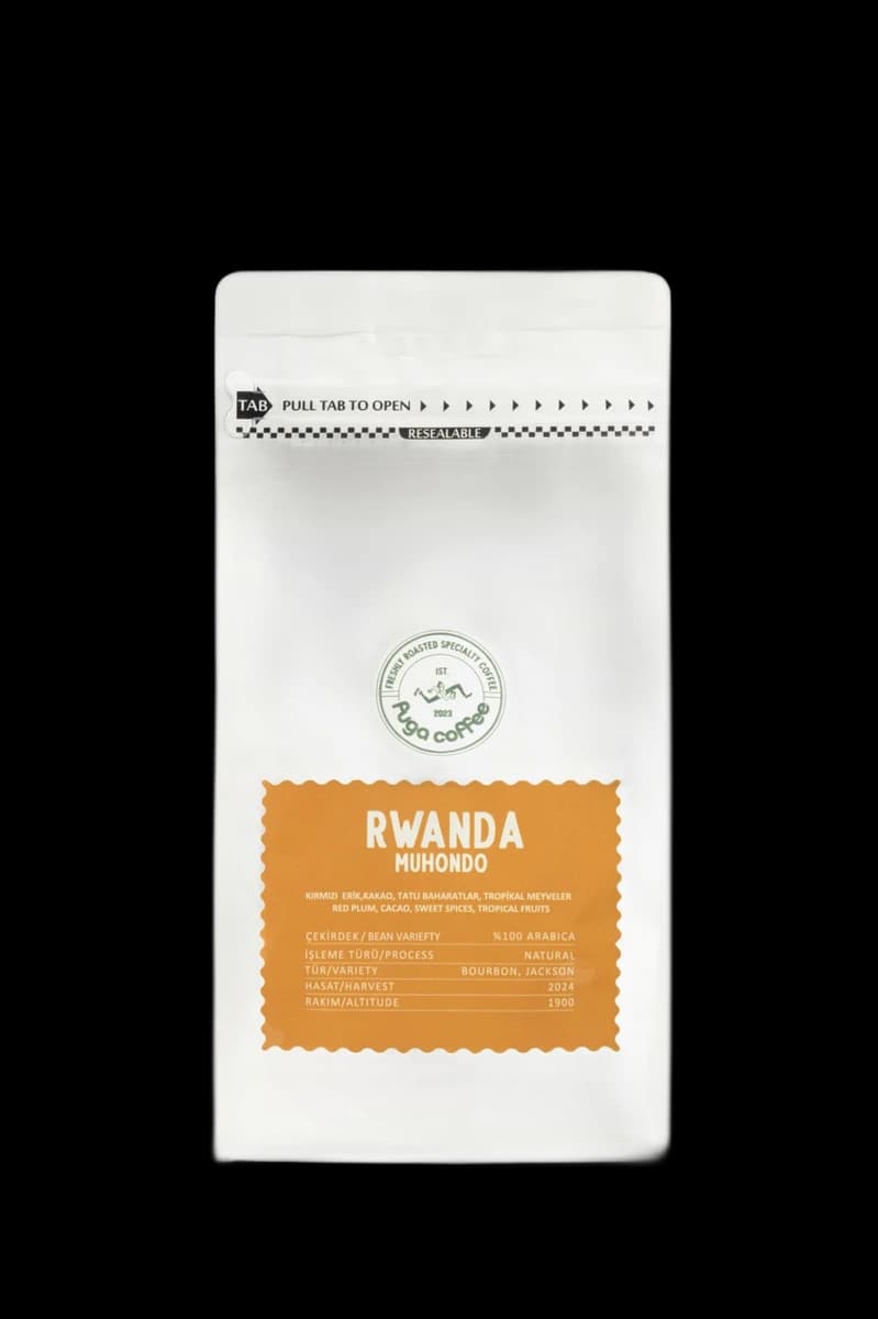 Rwanda Muhondo — Fuga Coffee 250g paket kahve