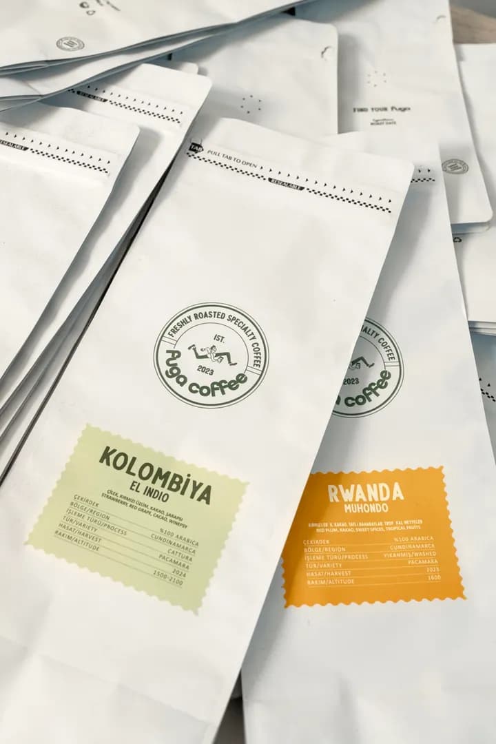 Fuga Coffee packaging process