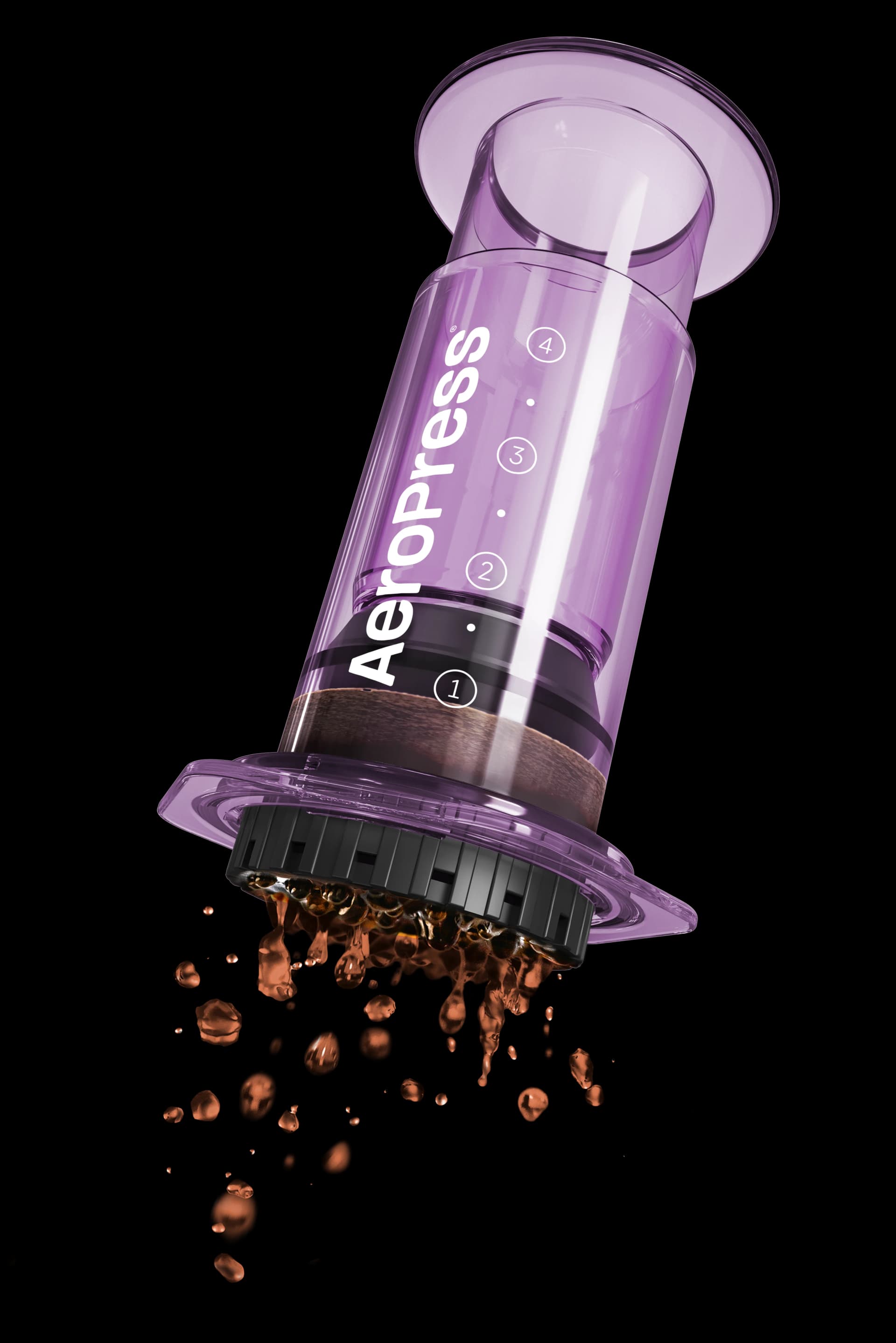 AeroPress® Mor — Fuga Coffee kahve ekipmanı