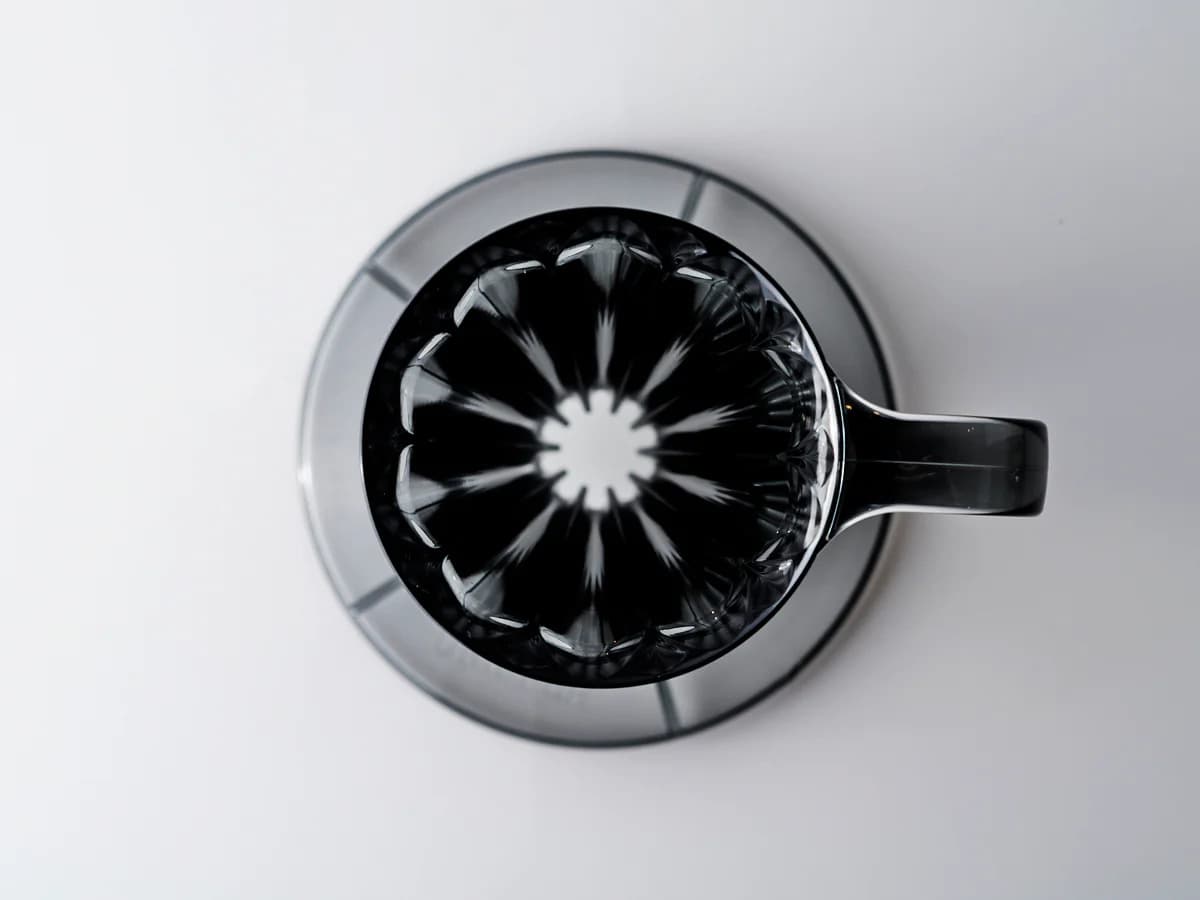 CAFEC FLOWER DRİPPER DEEP 27 – SİYAH — görsel 2