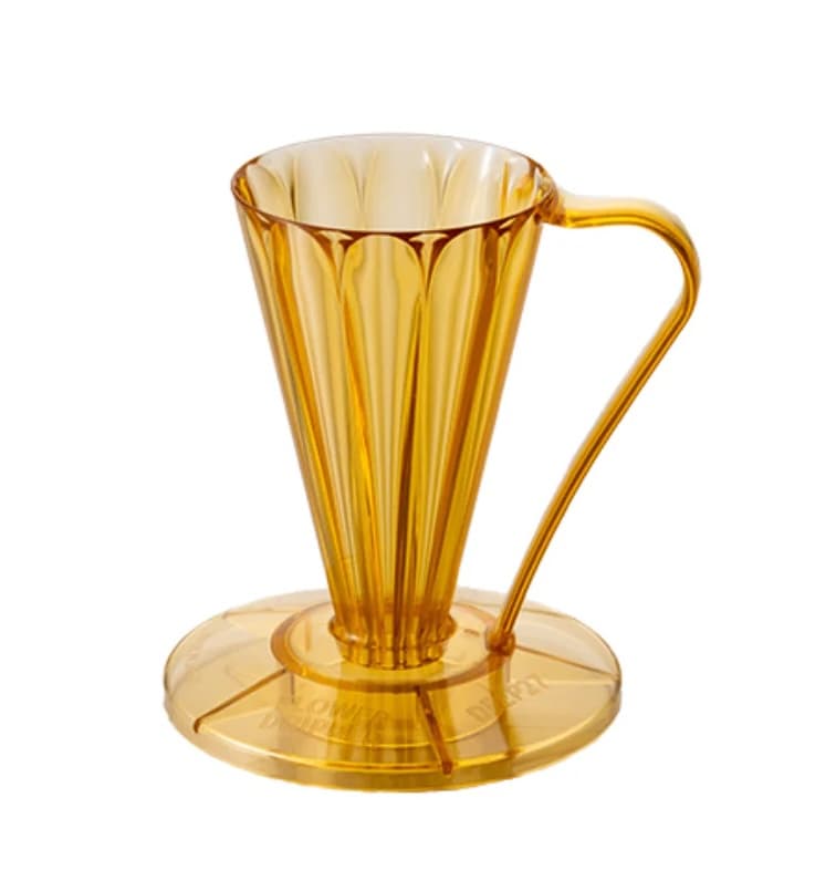 CAFEC FLOWER DRİPPER DEEP 27 – TAİZO GOLD — Fuga Coffee kahve ekipmanı