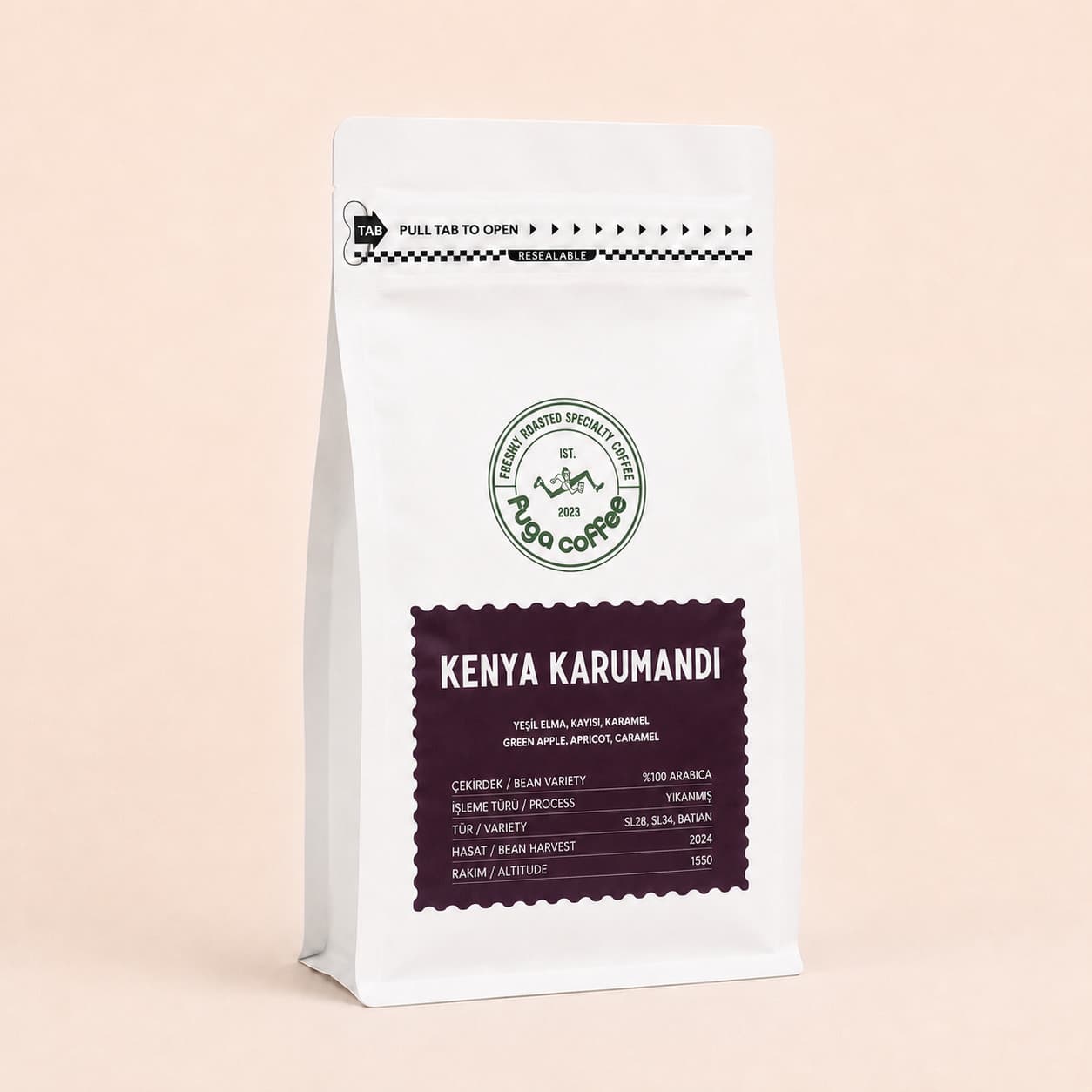 Kenya Karumandi — Fuga Coffee 250g paket kahve