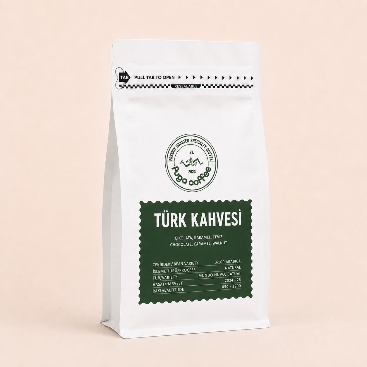 Türk Kahvesi — Fuga Coffee 250g paket kahve